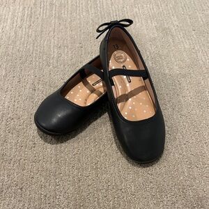 Classic Black Kids formal flats
